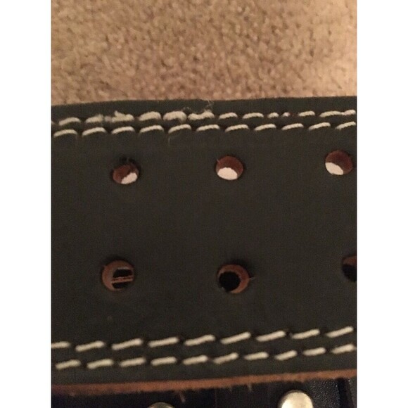 Adult "VALEO" Weightlifting Belt Strength Training Exercise Size Unknown Black - Picture 4 of 11